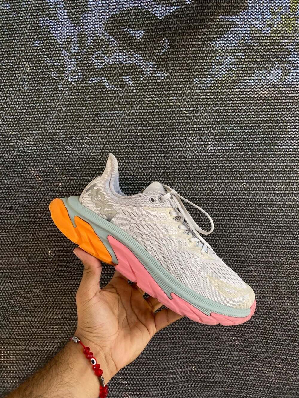 HOKA Clifton Edge Nimbus Cloud Lunar Rock